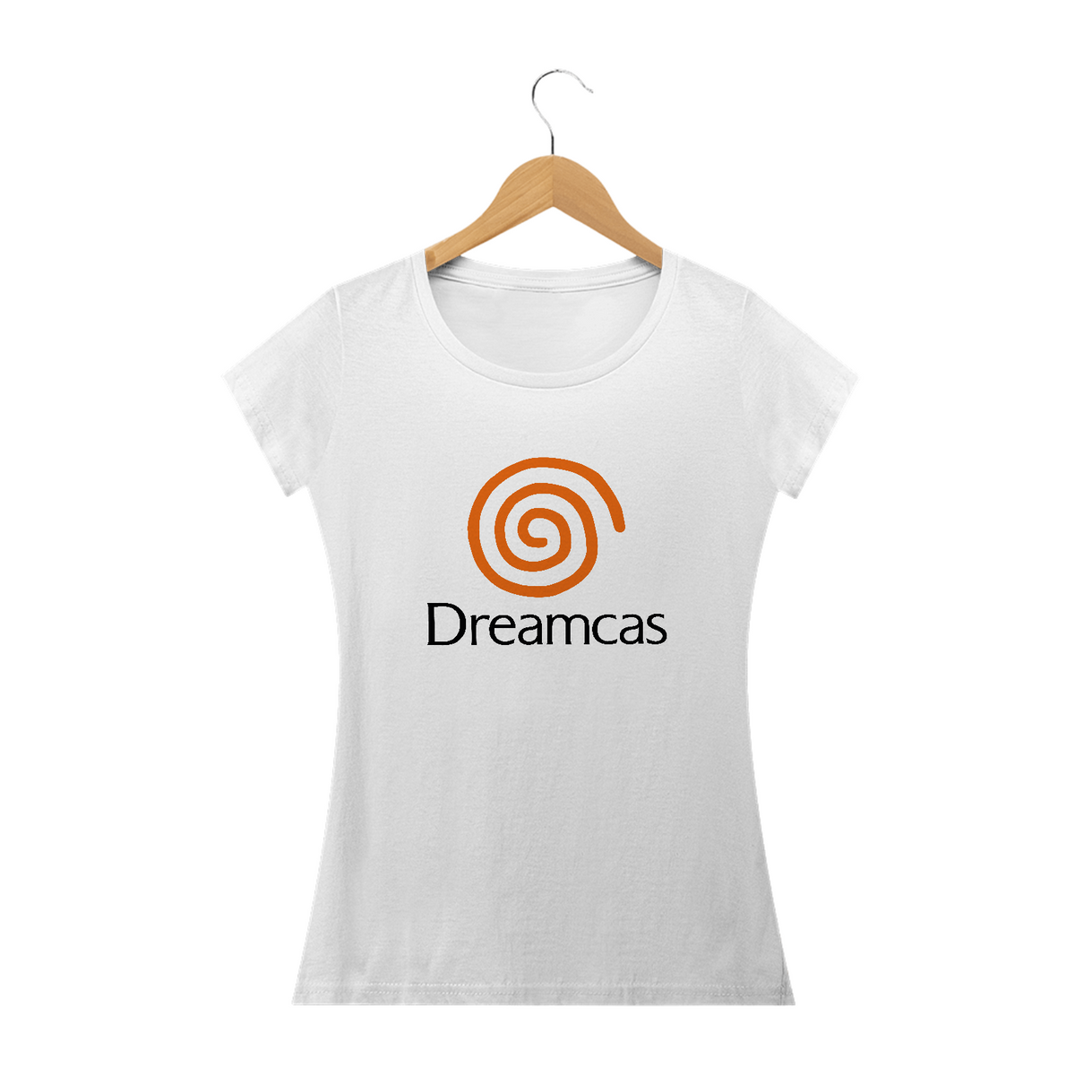 Nome do produto: Camiseta Feminina Sega DreamCast Estampa GAME
