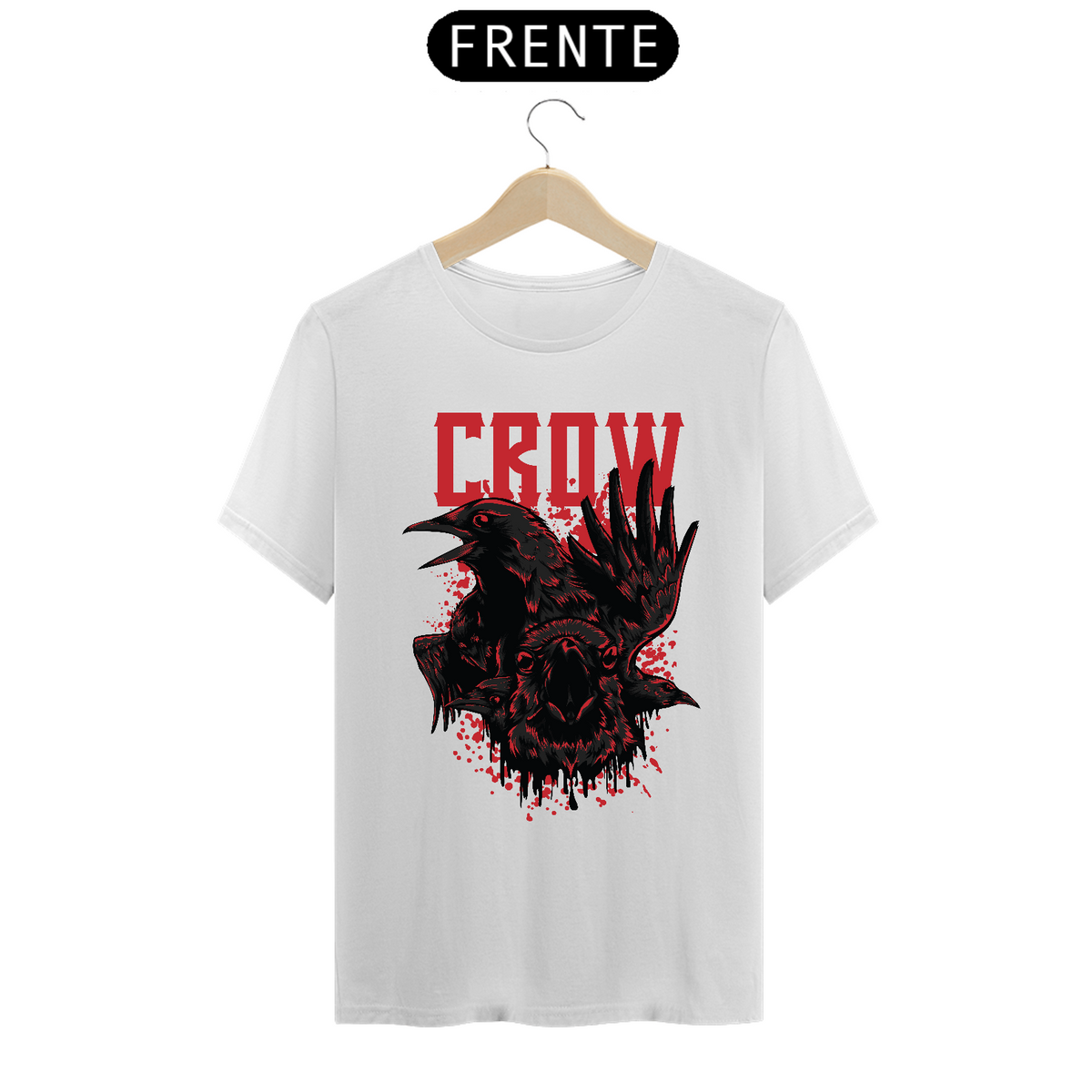 Nome do produto: Camiseta Crow 