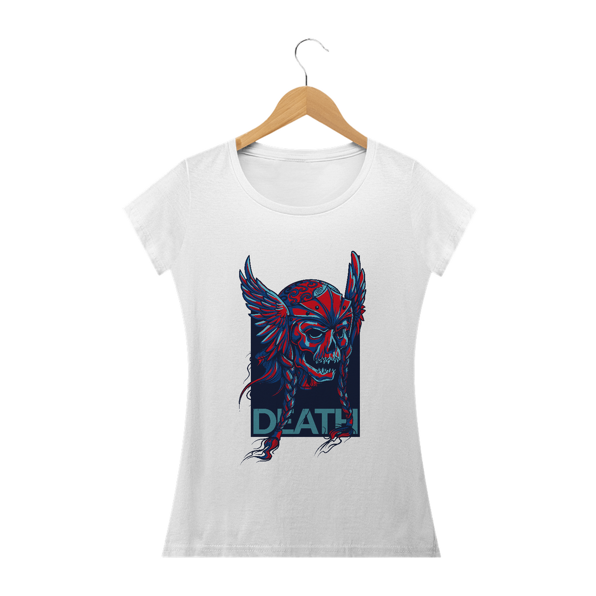 Nome do produto: Camiseta Death - Morte - Feminino