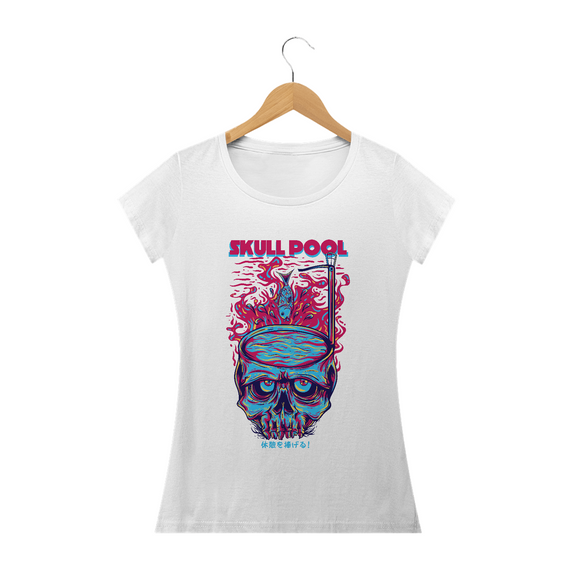 Camiseta Skull Pool - Piscina de Caveiras Feminino