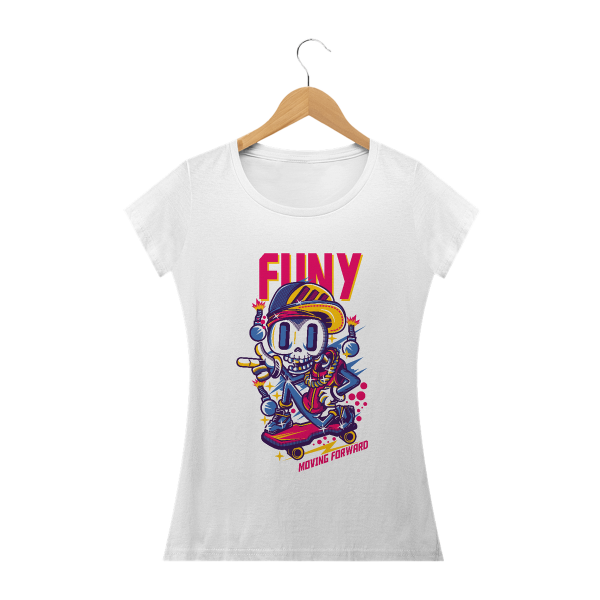 Nome do produto: Camiseta Funy Feminino