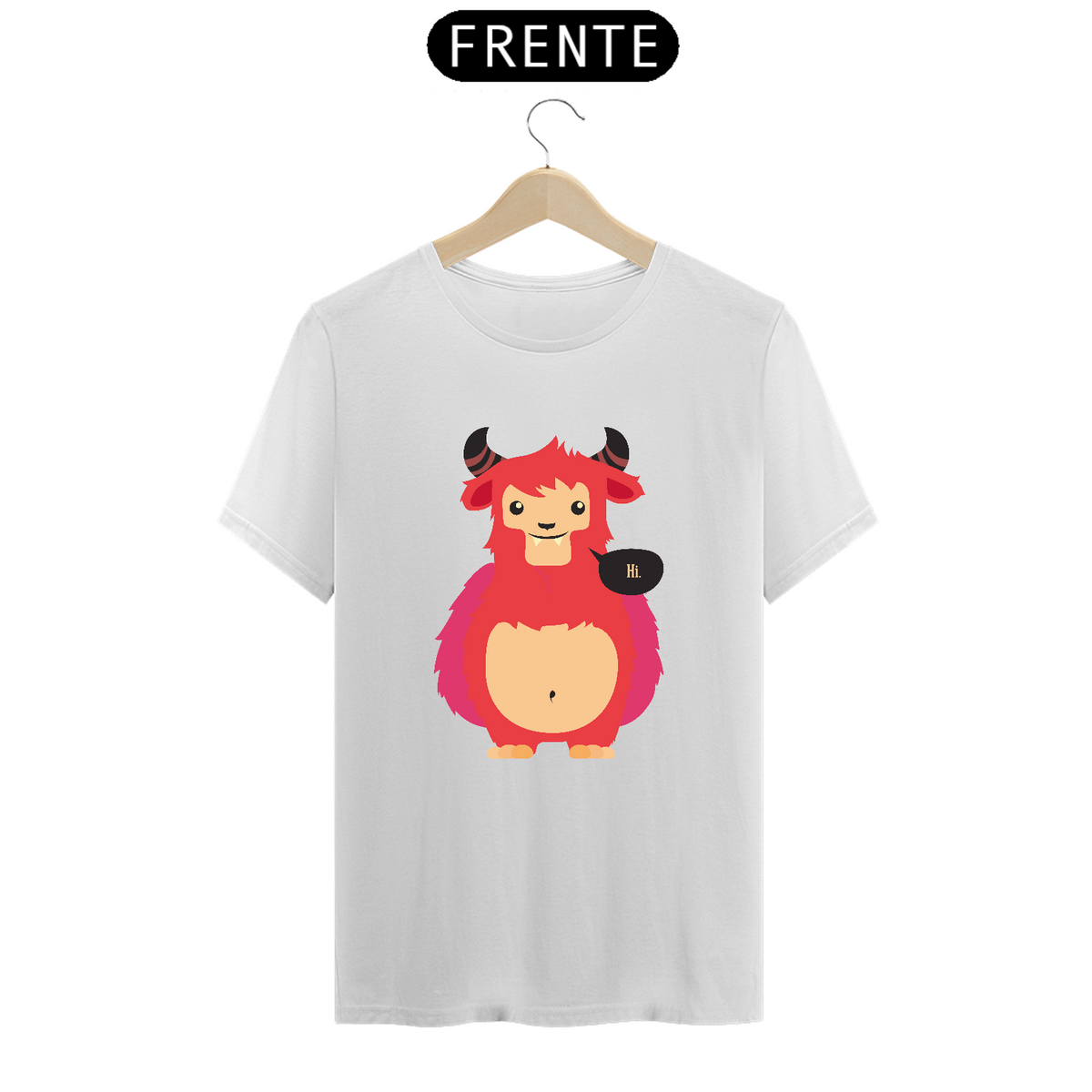 Nome do produto: Camiseta Urso Mágico e Felpudo