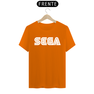 Nome do produtoCamiseta SEGA Logo Branco Estampa GAME