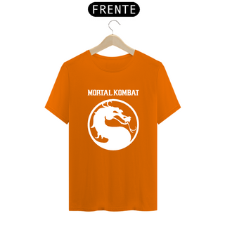 Nome do produtoCamiseta Mortal Kombat Logo Estampa GAME