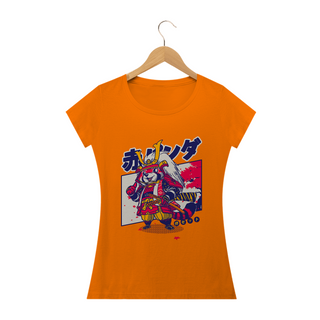 Nome do produtoCamiseta Feminina Guaxinim Samurai Estampa Japonesa