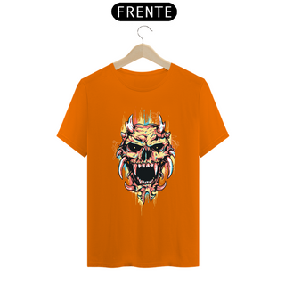 Nome do produtoCamiseta Caveira Infernal Colorida