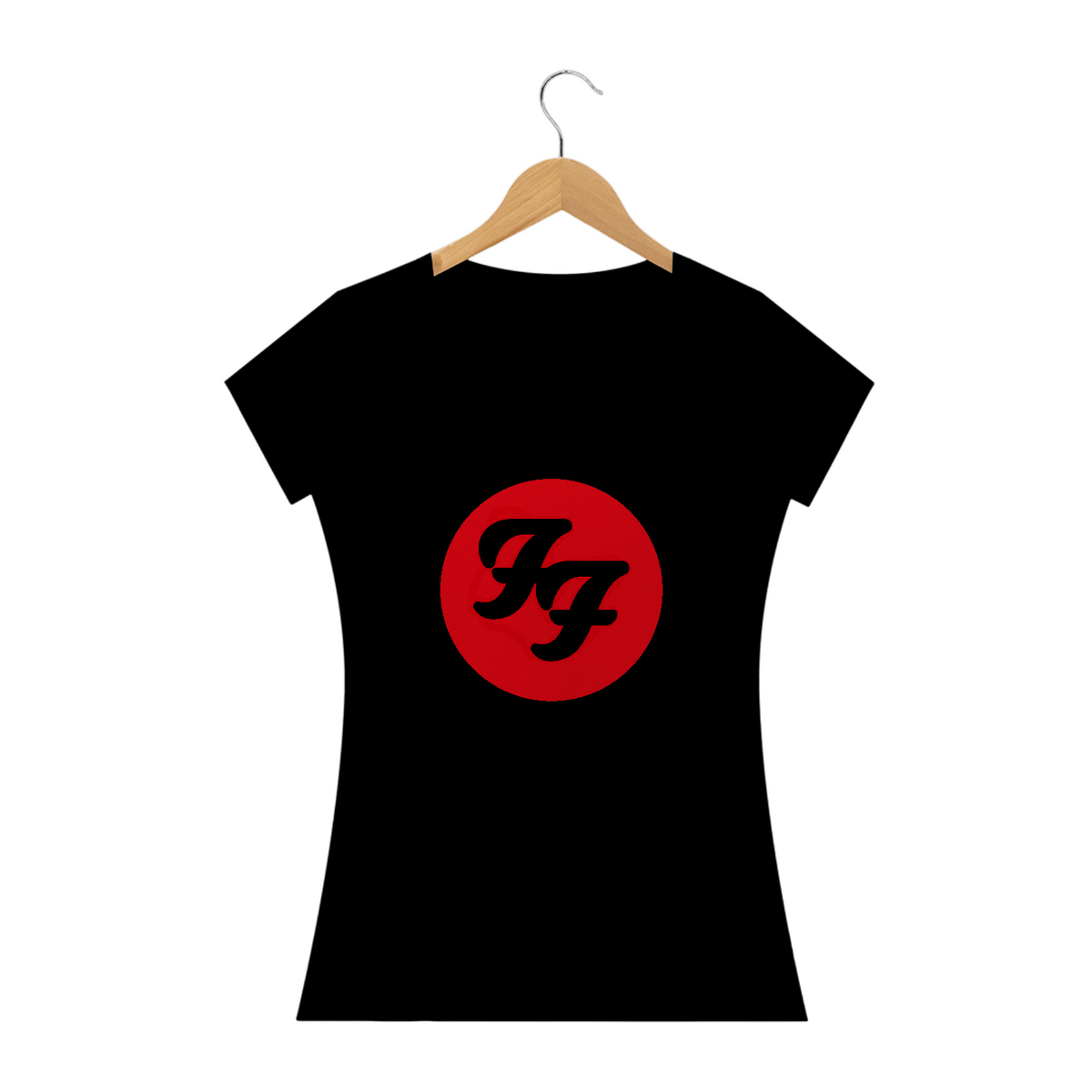 Nome do produto: Camiseta Feminina Foo Fighters Estampa ROCK