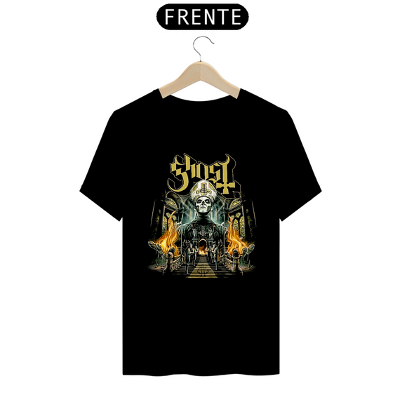 Camiseta Ghost Santuário Estampa ROCK