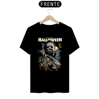 Camiseta Halloween - A Noite Ele Volta para Casa Estampa Filme Terror