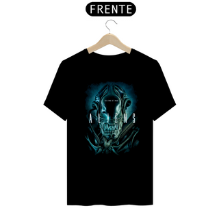 Camiseta Aliens Estampa Alien Filme Terror