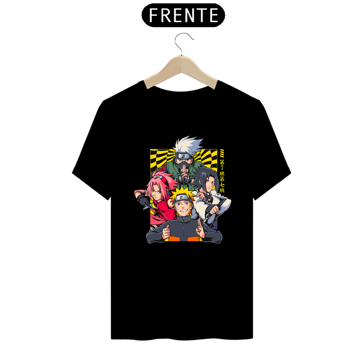 Nome do produto: Camiseta Naruto Estampa Anime