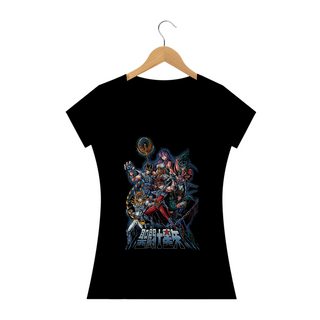 Camiseta Feminina Os Cavaleiros do Zodíaco Saint Seiya Estampa Anime