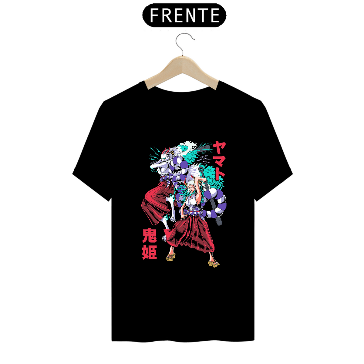 Nome do produto: Camiseta Yamato One Piece Estampa Anime