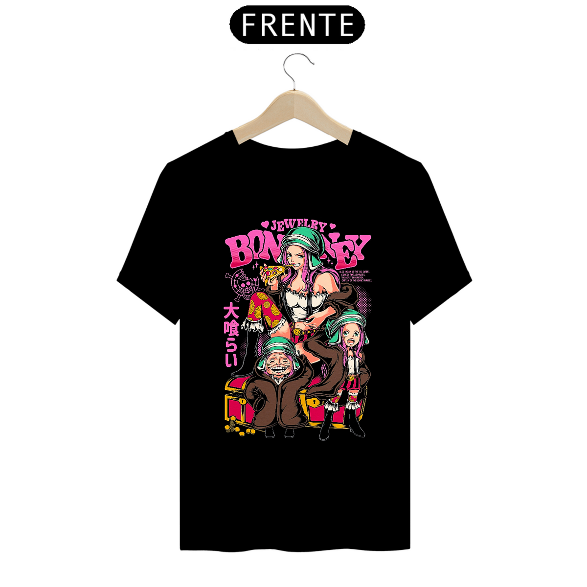 Nome do produto: Camiseta Jewelry Bonney One Piece Estampa Anime 