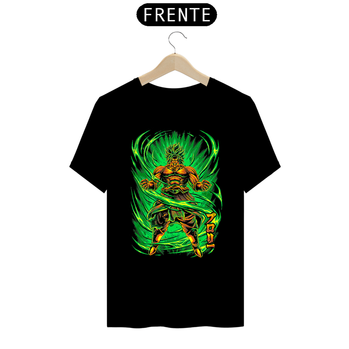 Nome do produto: Camiseta Broly Dragon Ball Estampa Anime