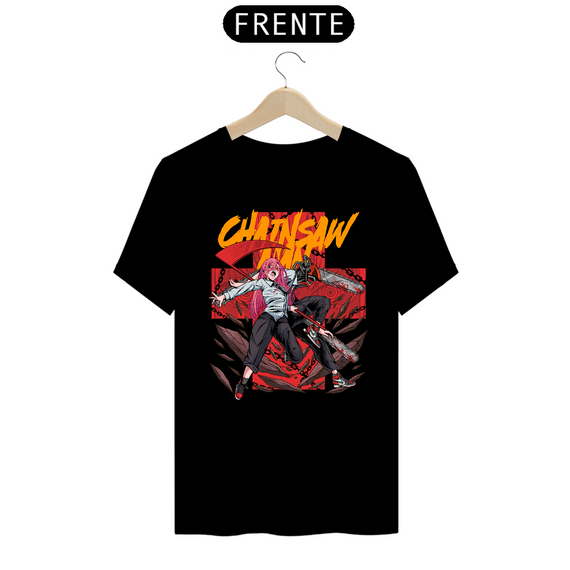 Camiseta Chainsaw Man Denji Power Estampa Anime