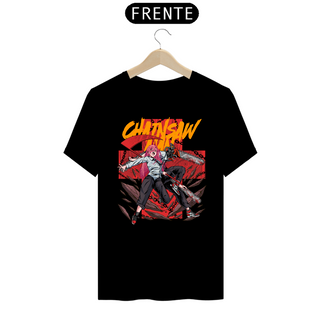 Camiseta Chainsaw Man Denji Power Estampa Anime