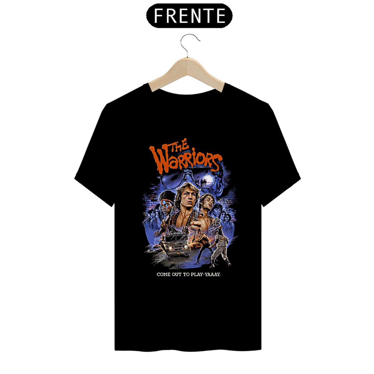 Nome do produto: Camiseta Os Selvagens da Noite Filme The Warriors 