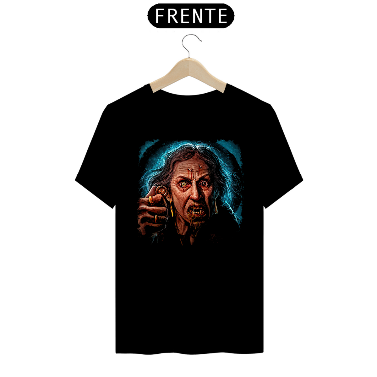 Nome do produto: Camiseta Arraste-Me para o Inferno Estampa Filme Terror