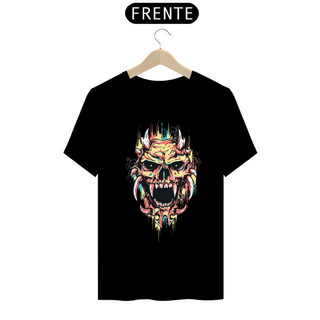 Nome do produtoCamiseta Caveira Infernal Colorida