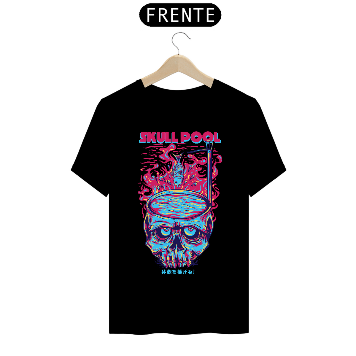 Nome do produto: Camiseta Skull Pool - Piscina de Caveiras