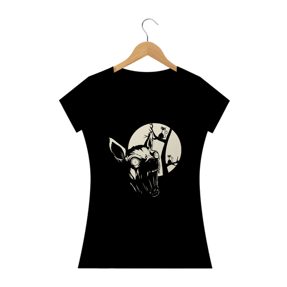 Camiseta Lua e Asas Noturnas Feminino