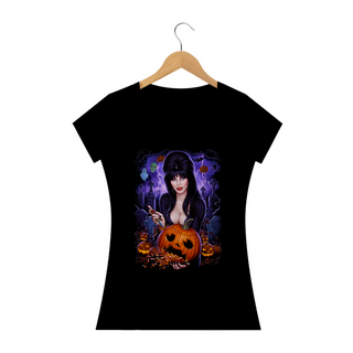 Nome do produtoCamiseta feminina Elvira A Rainha das Trevas Halloween Estampa Filme Terror