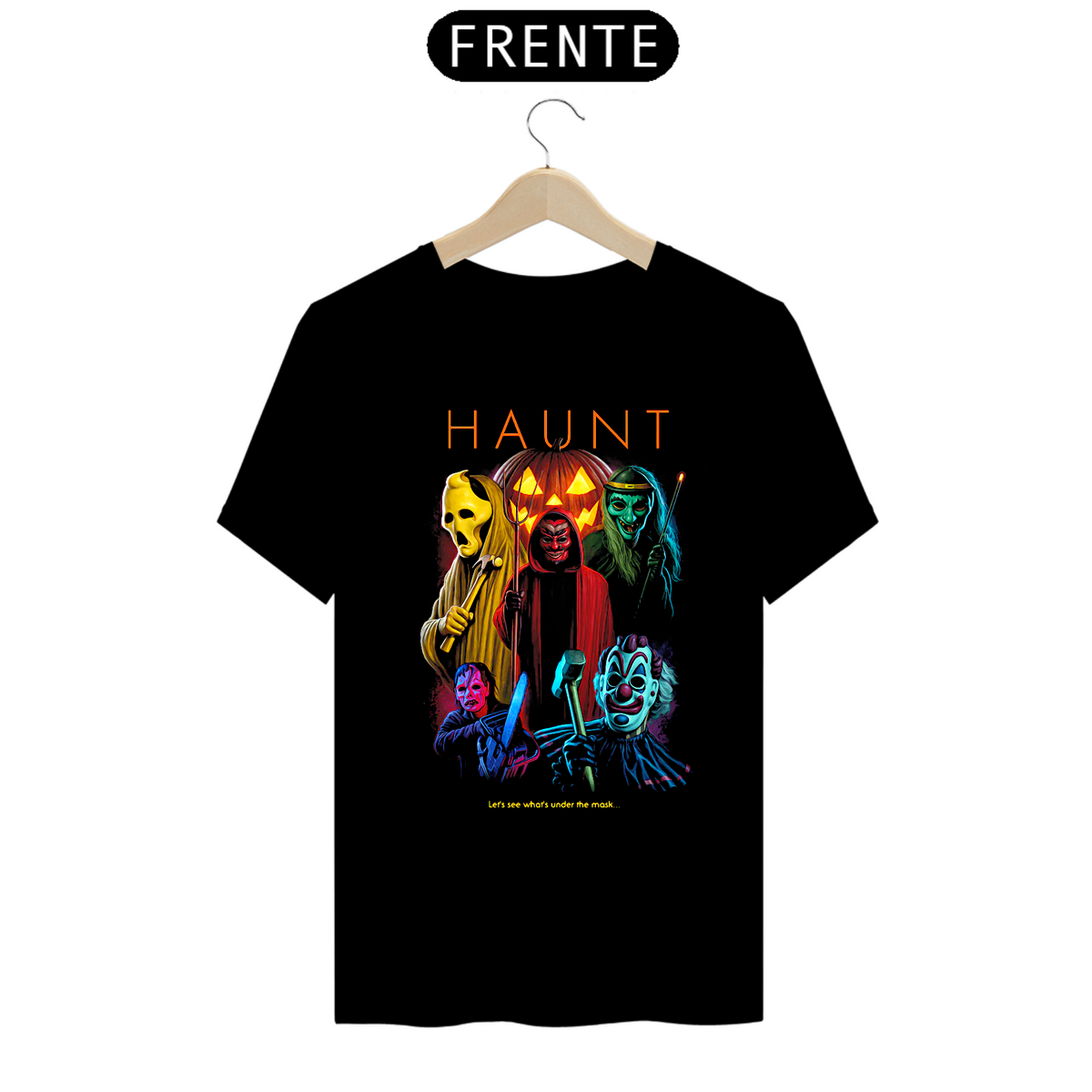 Nome do produto: Camiseta A Casa do Terror Estampa Filme Terror