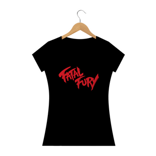 Nome do produtoCamiseta Feminina Fatal Fury Logo Estampa GAME