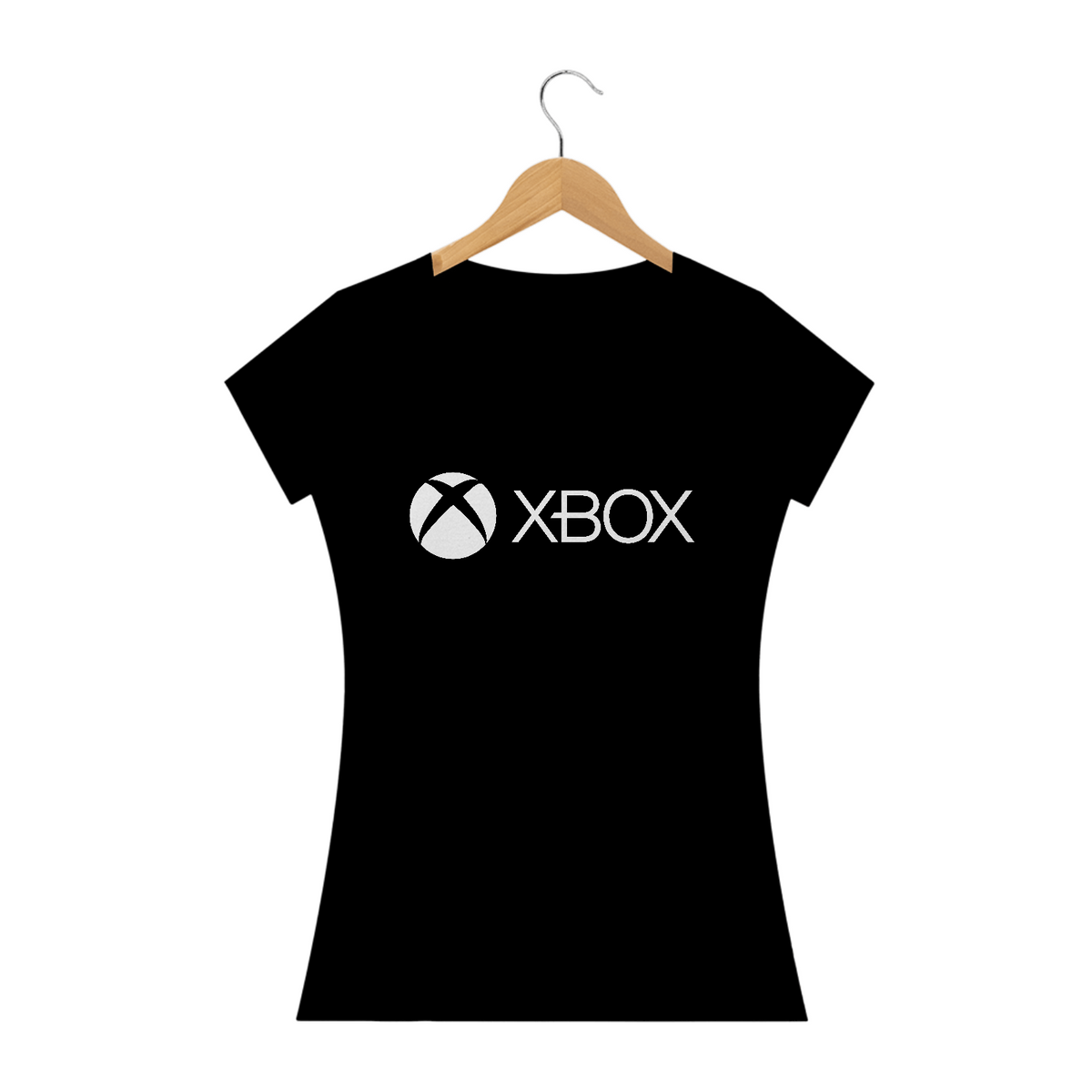 Nome do produto: Camiseta Feminina XBOX Branco Estampa GAME
