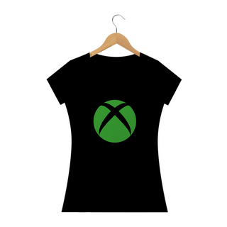 Nome do produtoCamiseta Feminina XBOX Símbolo Verde Estampa GAME