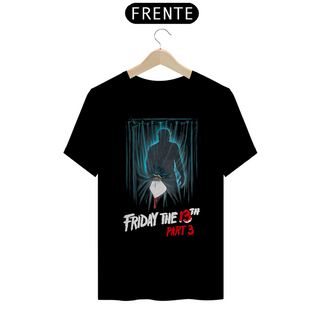 Camiseta Sexta Feira 13 Parte 3 Estampa capa Filme Terror