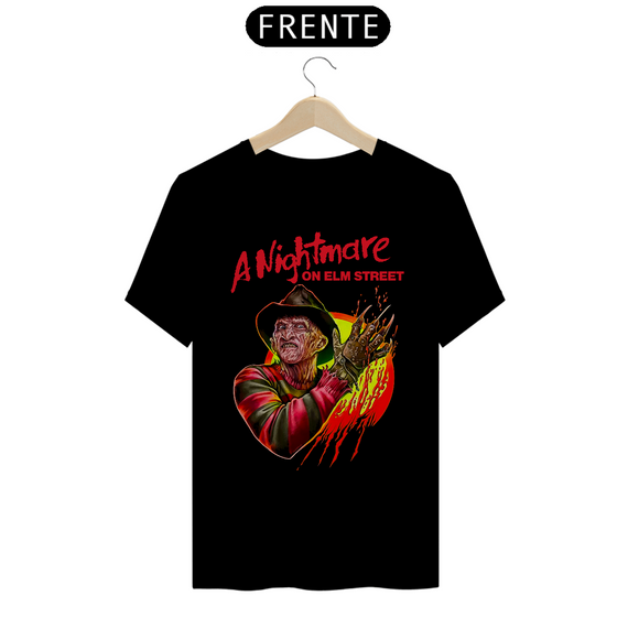 Camiseta Freddy Krueger A Hora do Pesadelo Estampa Filme Terror