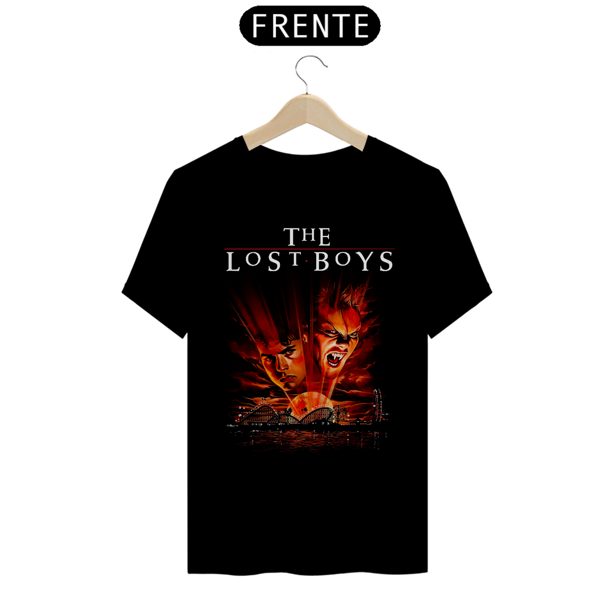 Nome do produto: Camiseta Os Garotos Perdidos Estampa Filme Terror