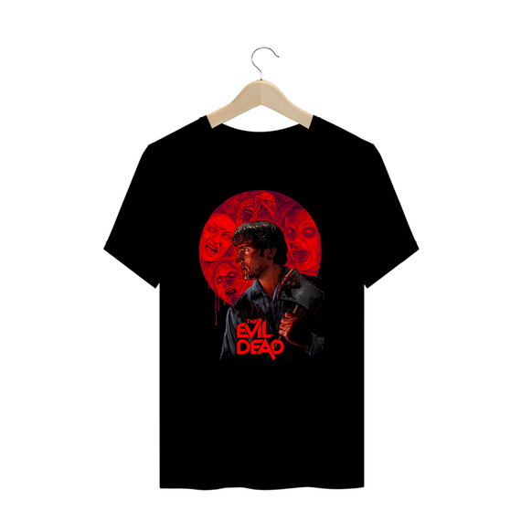 Camiseta Plus Size The Evil Dead Ash Filme Terror Estampa Exclusiva