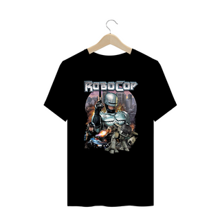 Camiseta Plus Size ROBOCOP Filme Estampa Exclusiva