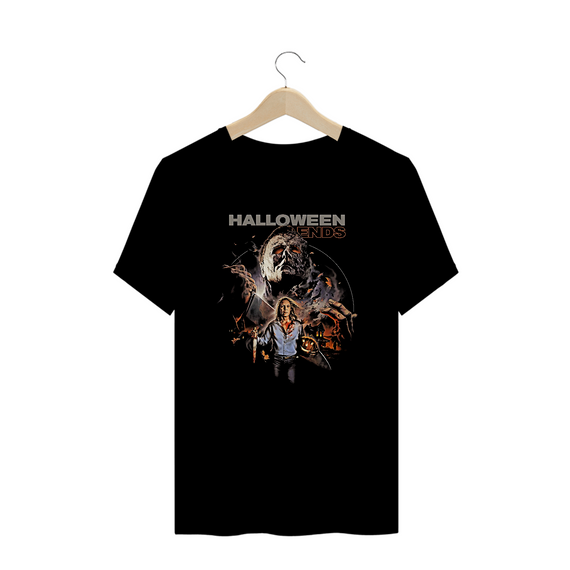 Camiseta Plus Size Halloween Ends Filme Terror Estampa Exclusiva
