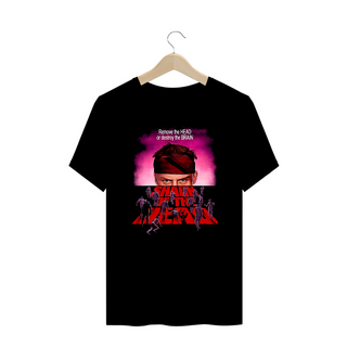 Camiseta Plus Size Todo Mundo Quase Morto Filme Terror Estampa Exclusiva