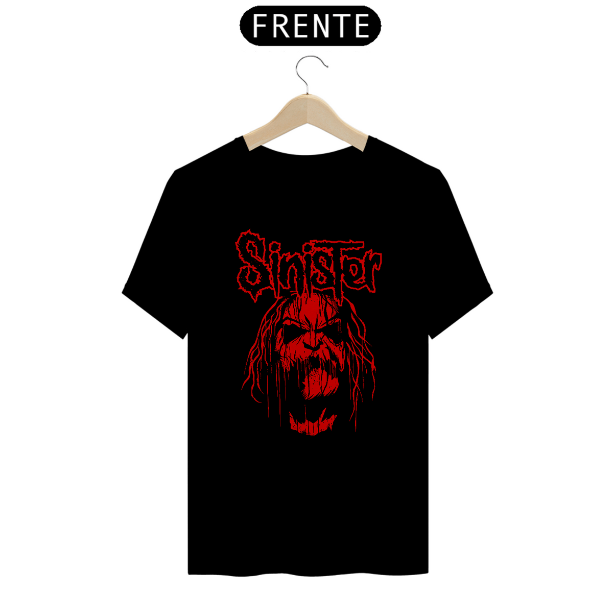 Nome do produto: Camiseta A Entidade Estampa ROCK HORROR 