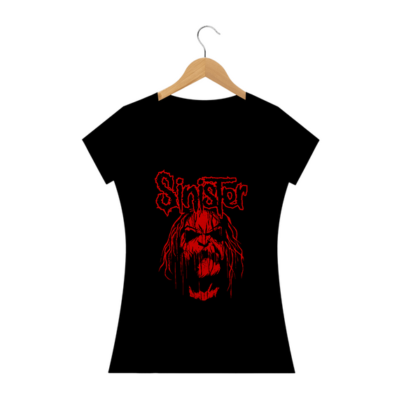 Camiseta Feminina A Entidade Estampa ROCK HORROR 