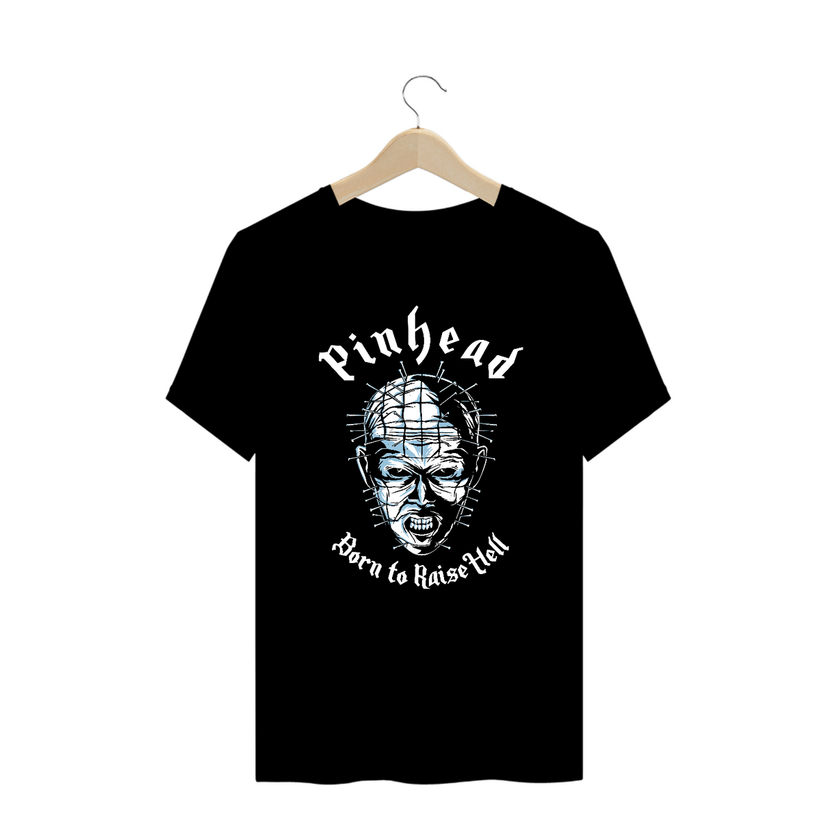 Nome do produto: Camiseta Plus Size HellRaiser 