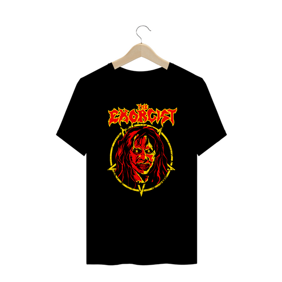 Camiseta Plus Size O Exorcista Rock Horror Estampa 4# Exclusiva