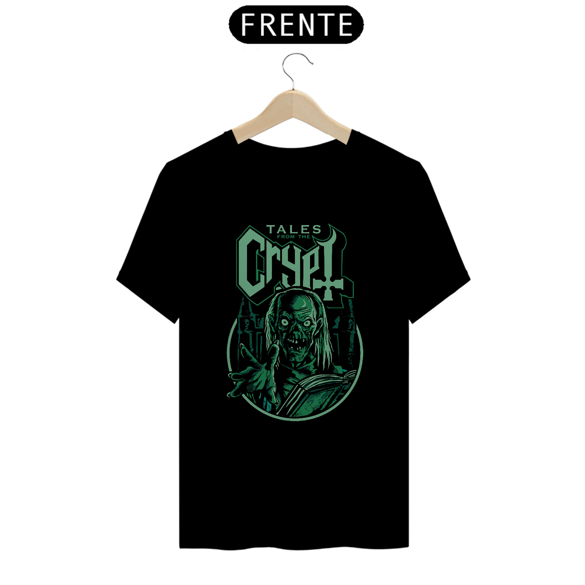 Nome do produto: Camiseta Contos da Cripta ROCK HORROR Estampa 2#