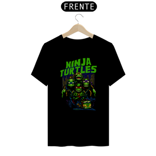 Camiseta Tartarugas Ninja Estampa GEEK ROCK