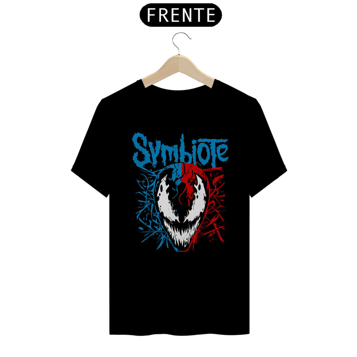 Nome do produto: Camiseta Venom Carnage Symbiote Spider-Man Estampa GEEK ROCK