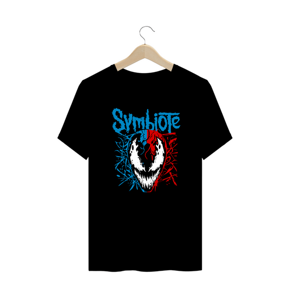 Camiseta Plus Size Venom Carnage Symbiote Spider-Man Estampa GEEK ROCK