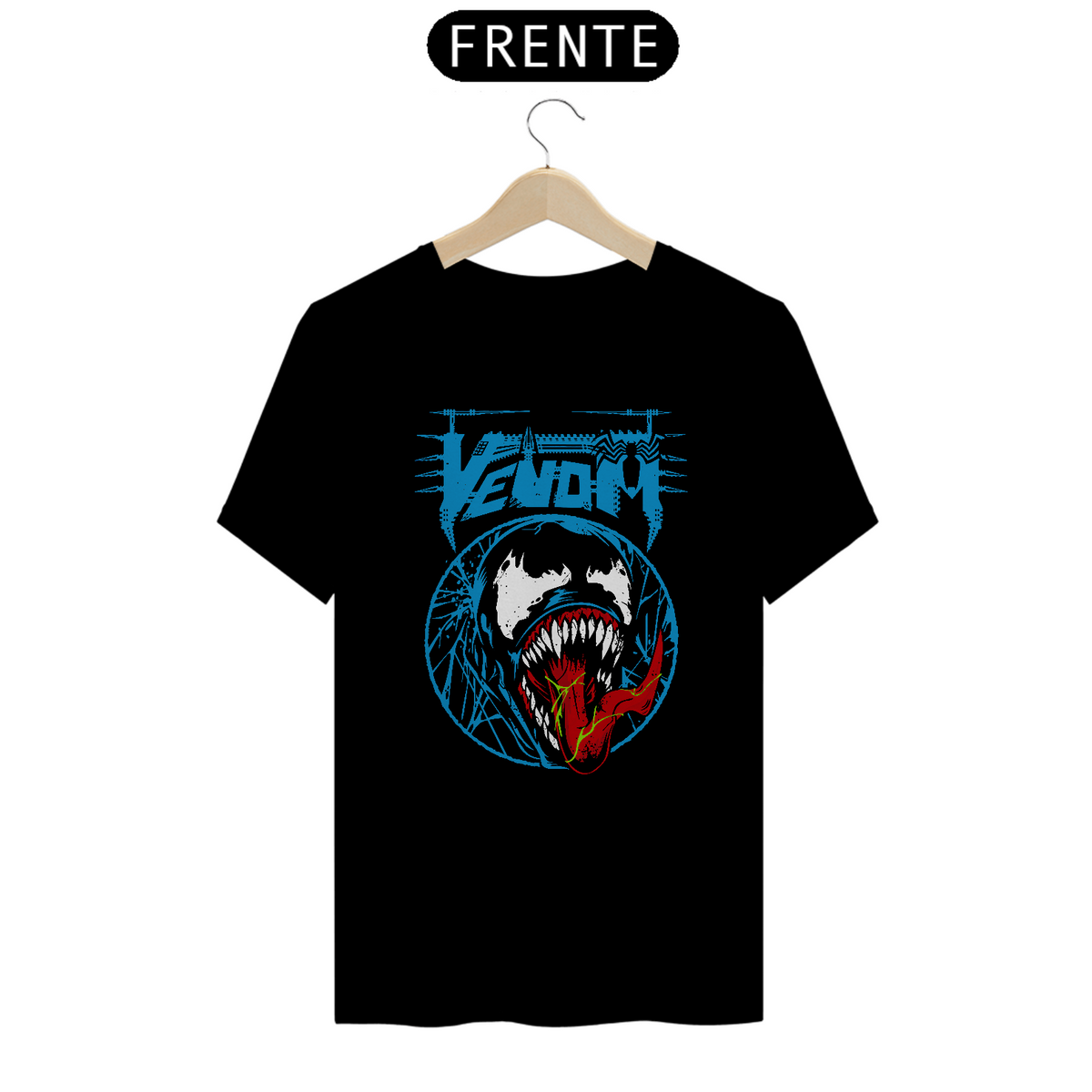 Nome do produto: Camiseta Venom Spider-Man Estampa GEEK ROCK