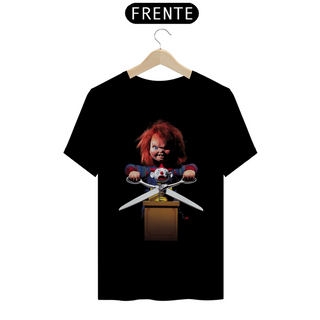 Camiseta Brinquedo Assassino 2 Capa Estampa Chucky Filme Terror 