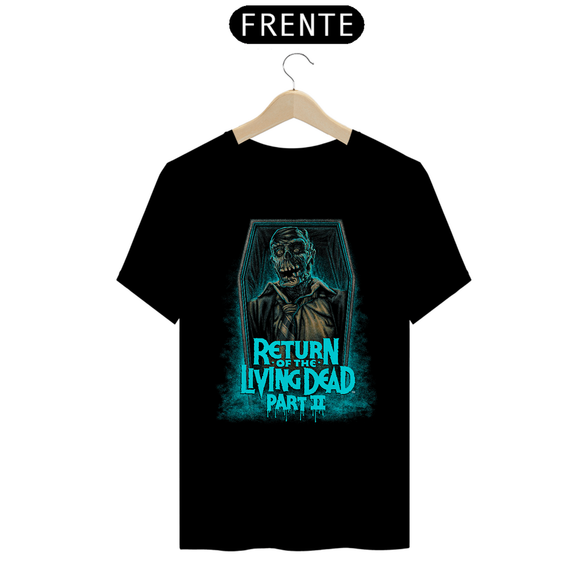 Nome do produto: Camiseta A Volta dos Mortos Vivos 2 Estampa Filme Terror