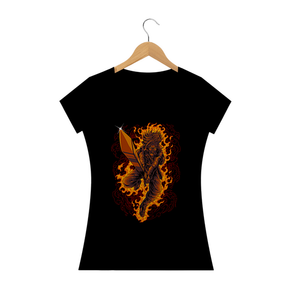 Camiseta Feminina Trunks - Dragon Ball Z Estampa Anime